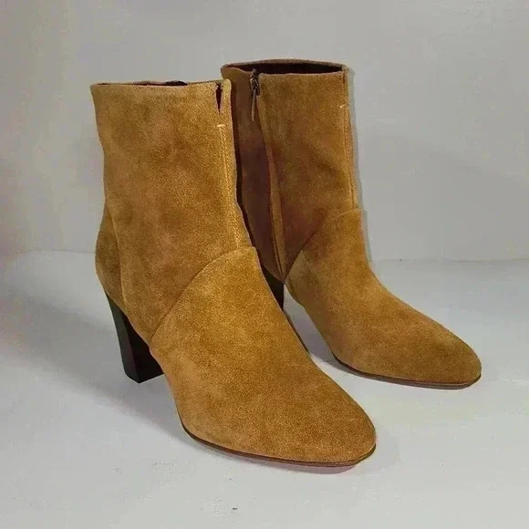 Franco sarto Pia Bootie whiskey light Brown suede - Picture 6 of 10